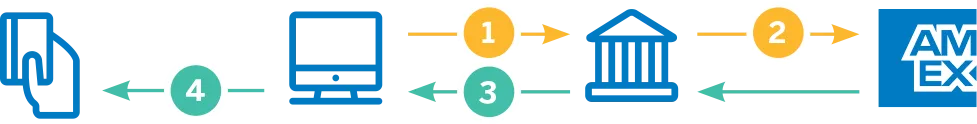 Amex Token Service Flow